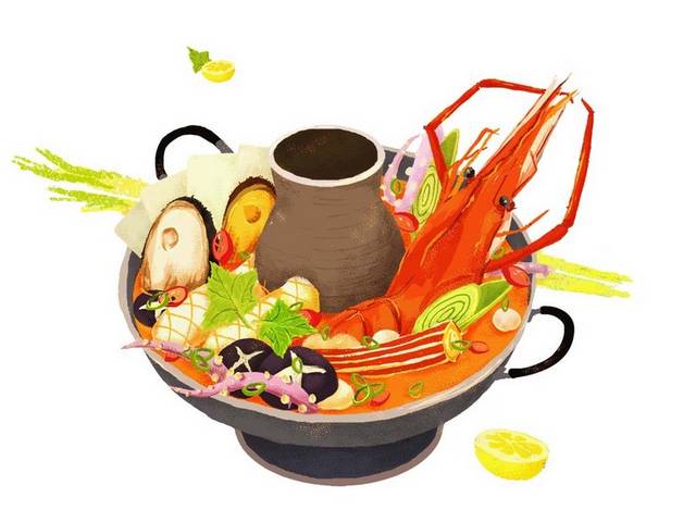 龙虾火锅
