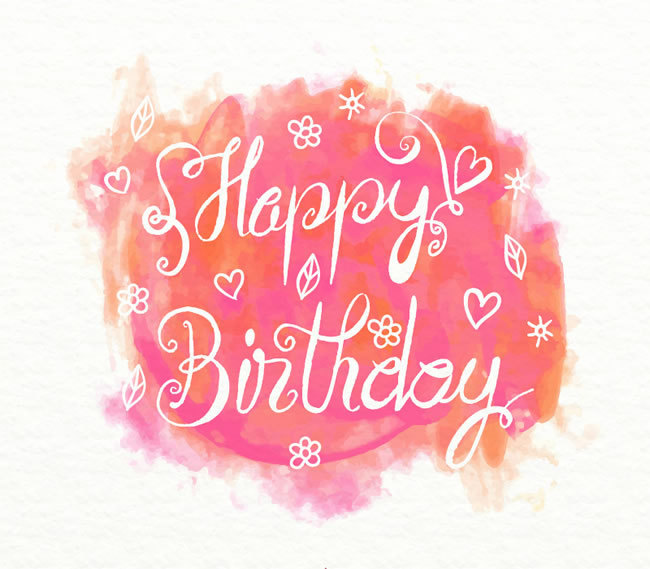 生日快乐英文图片 生日快乐英文图片画法