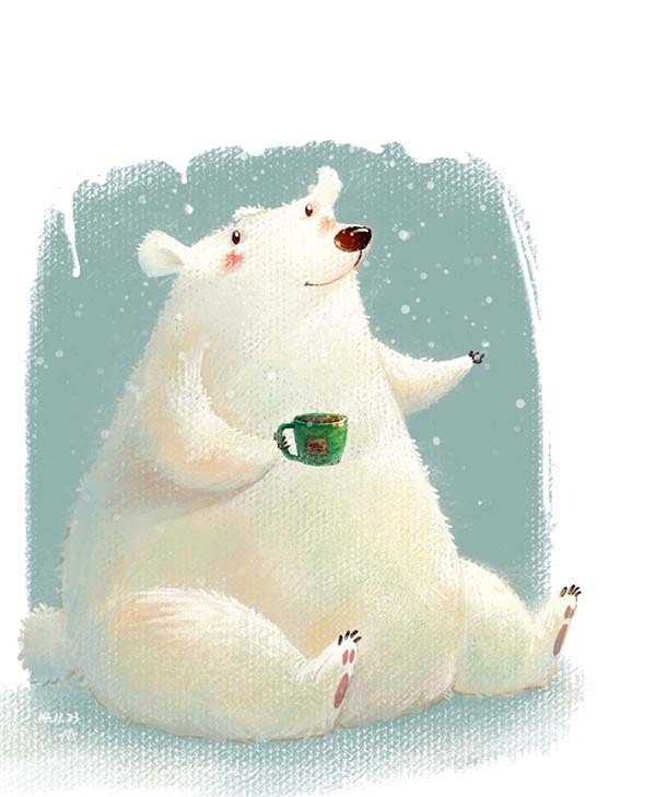 卡通北极熊下载