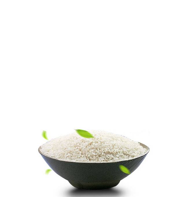 碗装大米素材