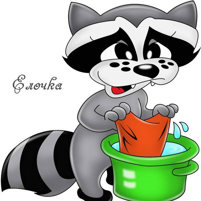 手绘狸猫设计素材