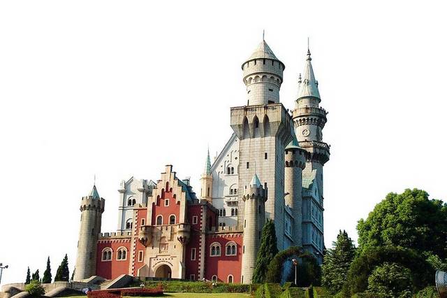 欧式城堡设计素材