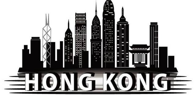 城市剪影香港