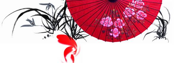 素描徽派建筑素材