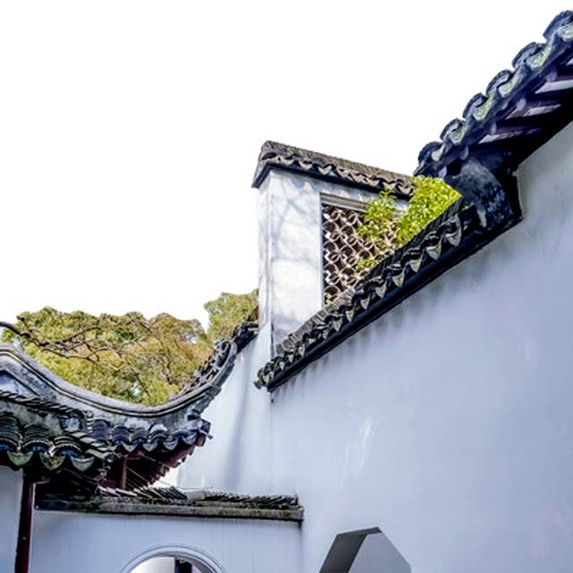 中国风的徽派建筑素材