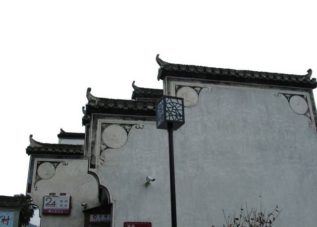 中国风徽派建筑元素
