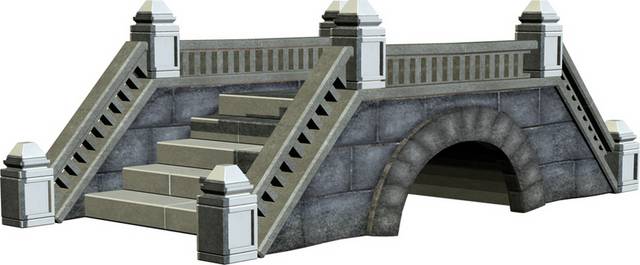 桥模型素材