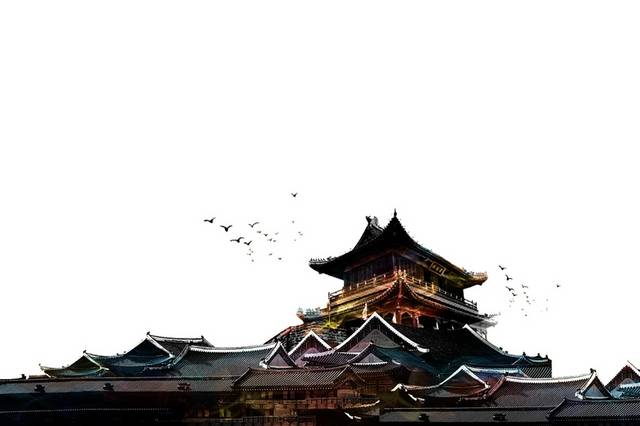 日本寺院素材