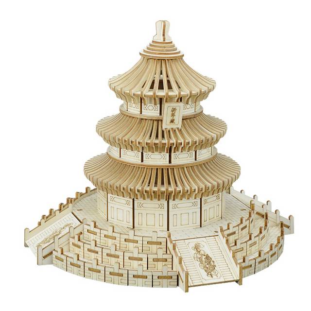 中式寺庙建筑素材