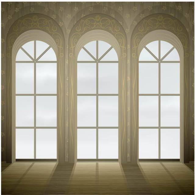 古典窗户设计素材元素