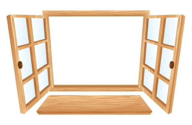 木质窗户素材