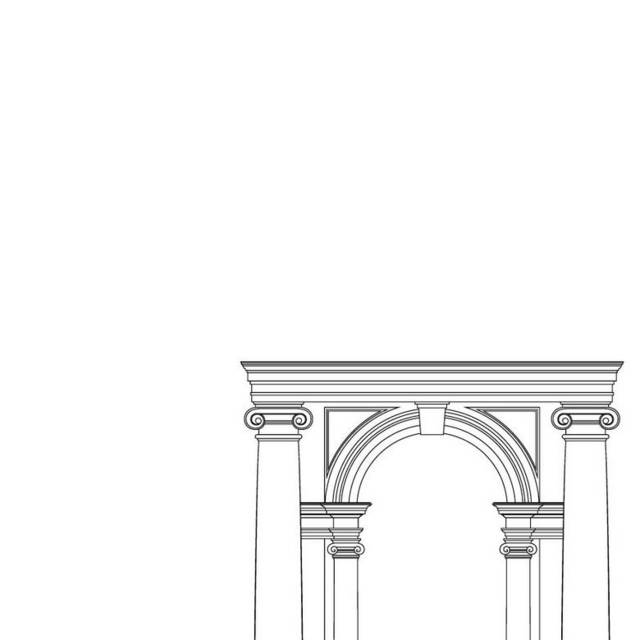 拱形石柱