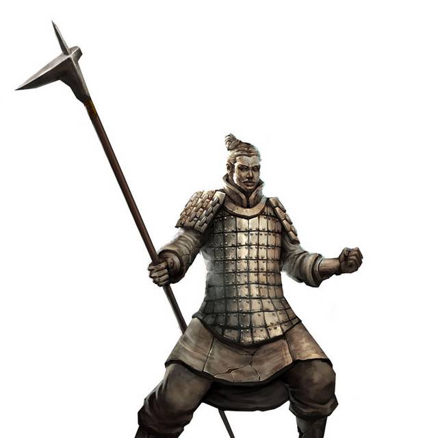 秦始皇兵马俑素材