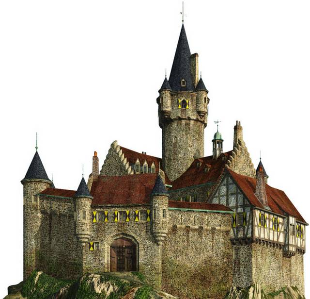 城堡模型素材