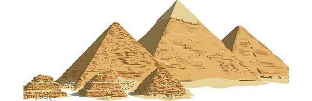 矢量金字塔设计元素