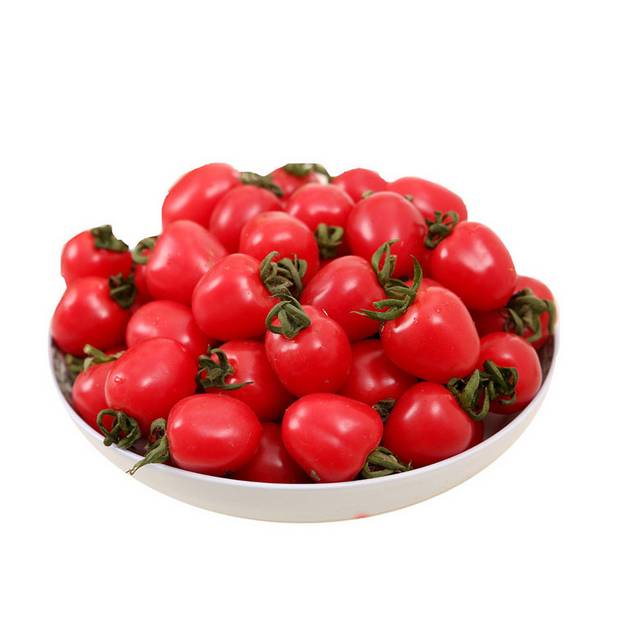 新鲜小西红柿素材