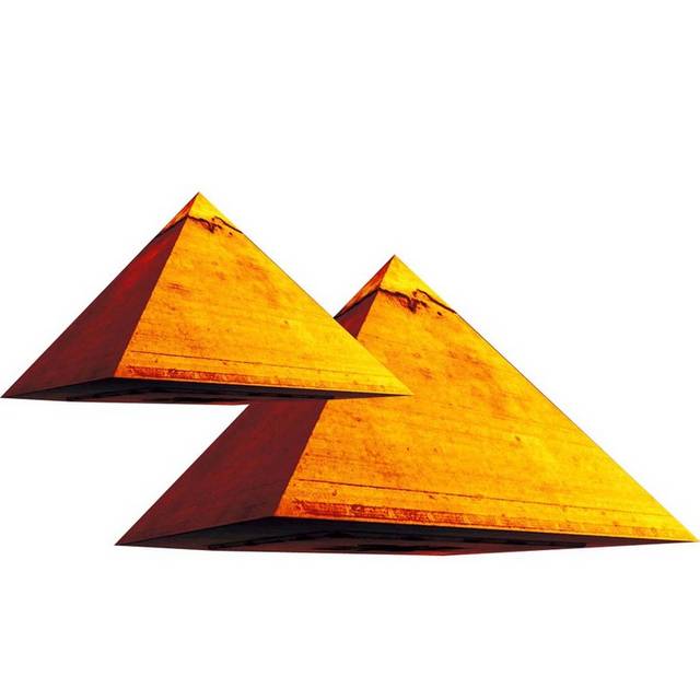 金字塔设计元素