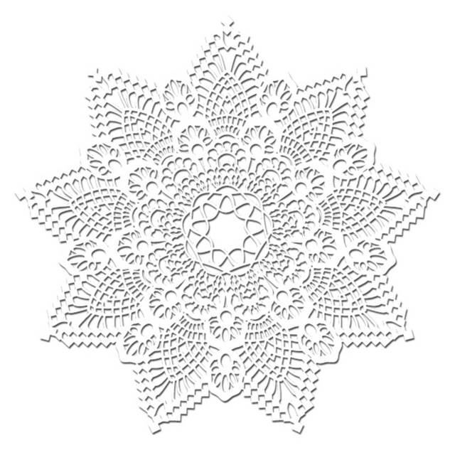 白色雪花素材