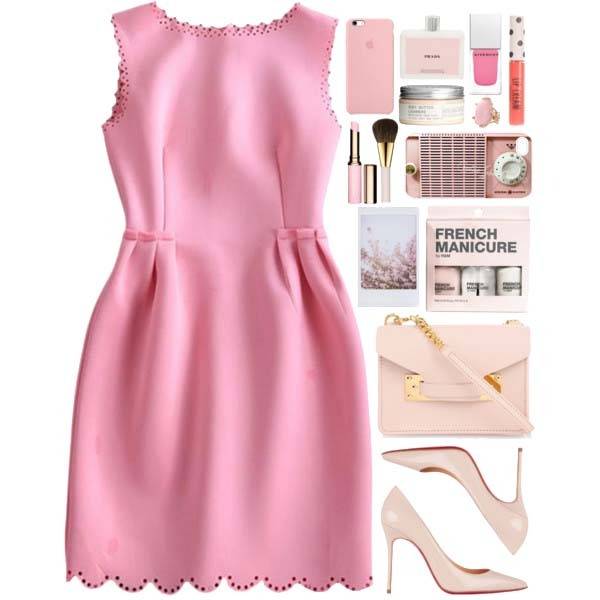 粉色女装