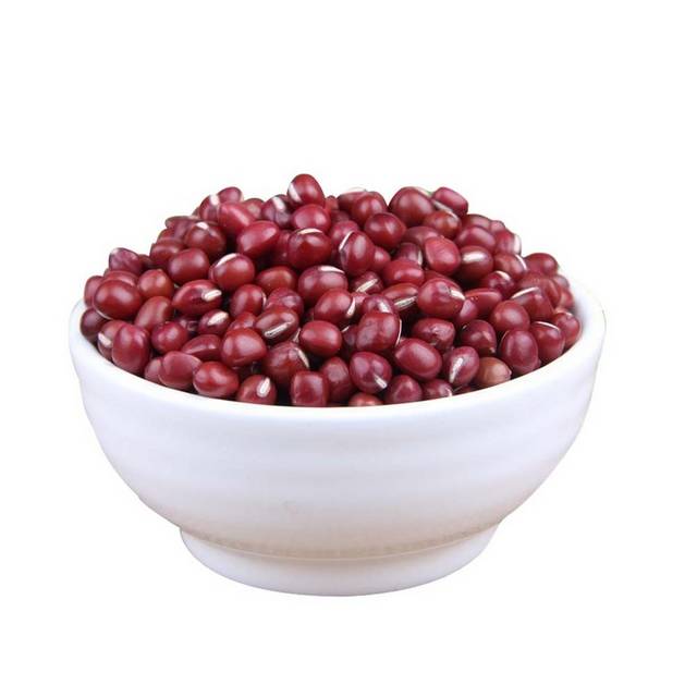 农家自产红豆素材
