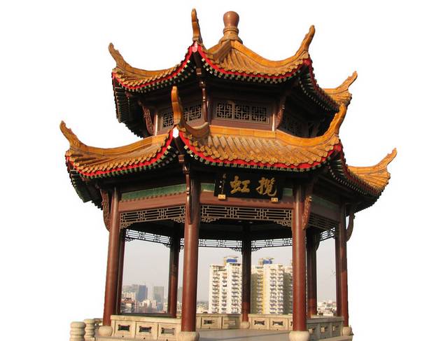中式亭子建筑素材