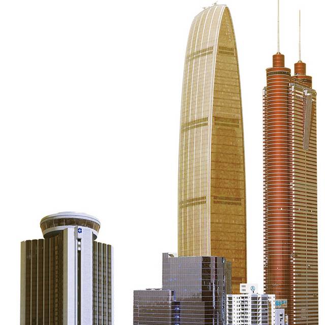 现代城市高楼建筑