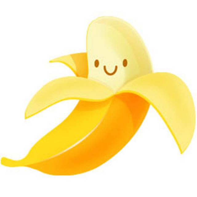 卡通香蕉素材设计