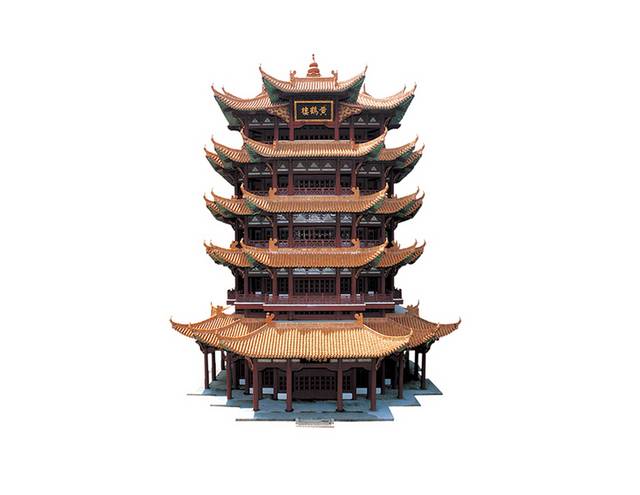 中式建筑高塔PNG