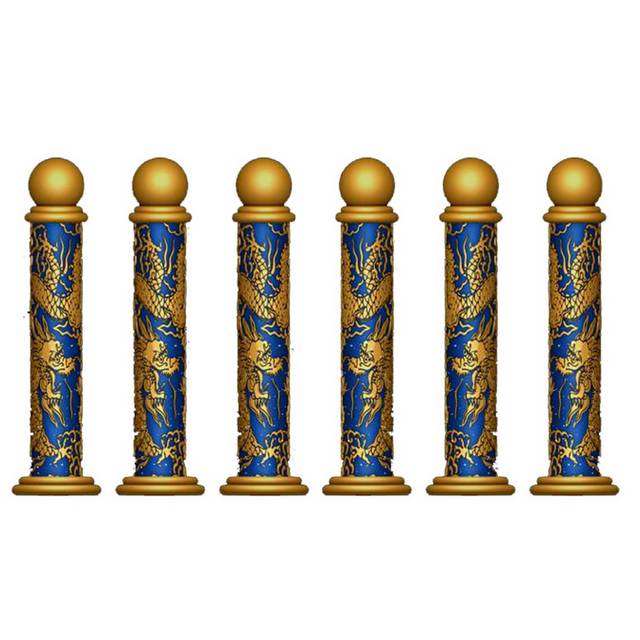 六根古典柱子