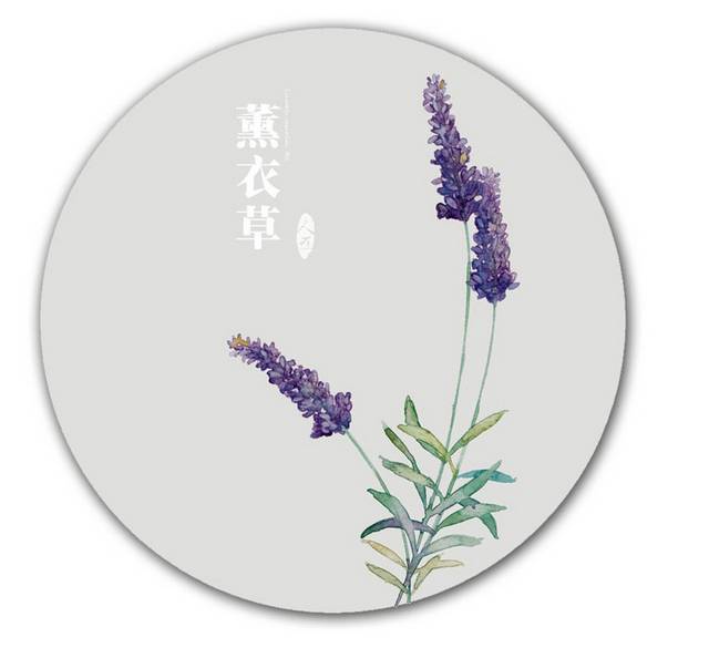 中国风薰衣草