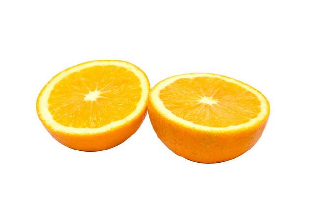 橙子一切两半