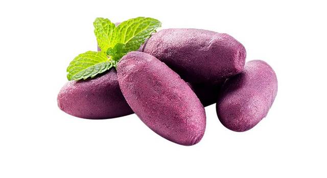 饱满的紫薯
