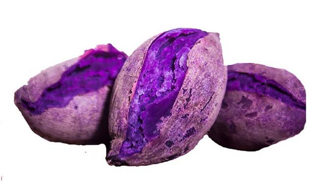 裂开的紫薯