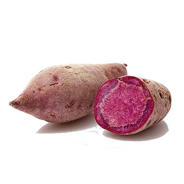 成熟的紫薯