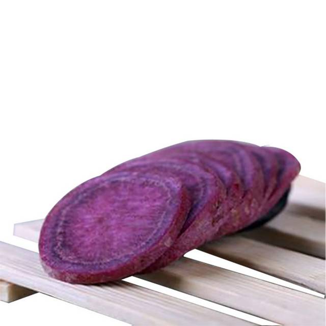 切成片的紫薯