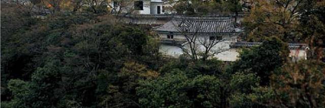 古典日式建筑手绘