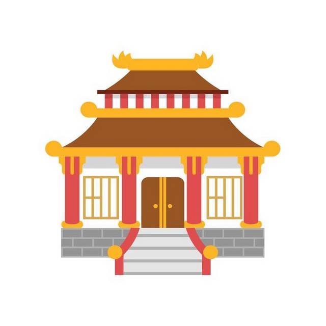 可爱日式建筑