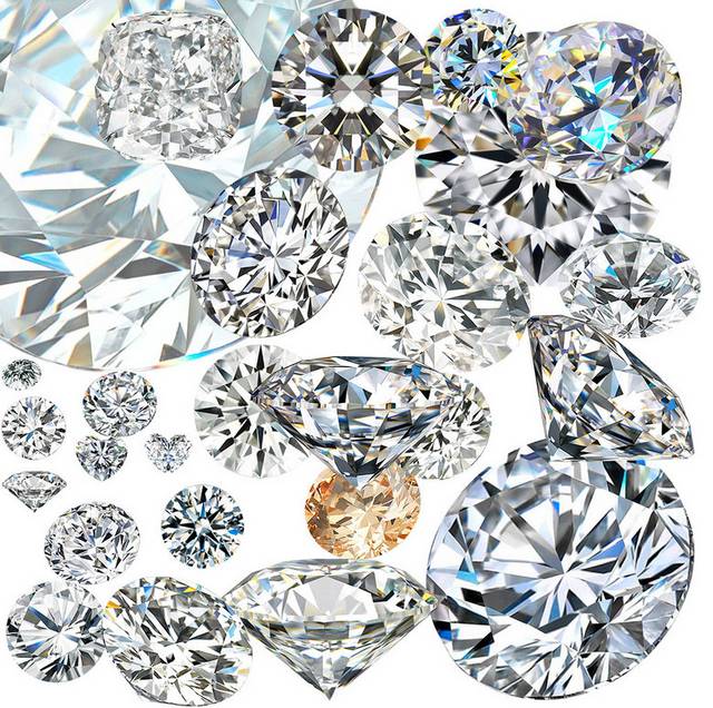 多款透明钻石素材