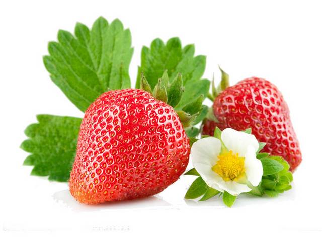 草莓免抠png素材
