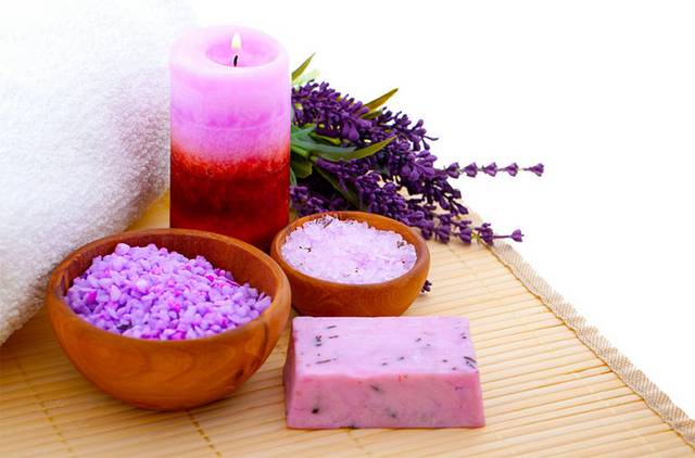 紫色纯天然肥皂素材