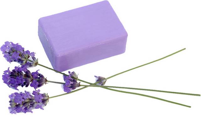 紫色肥皂素材