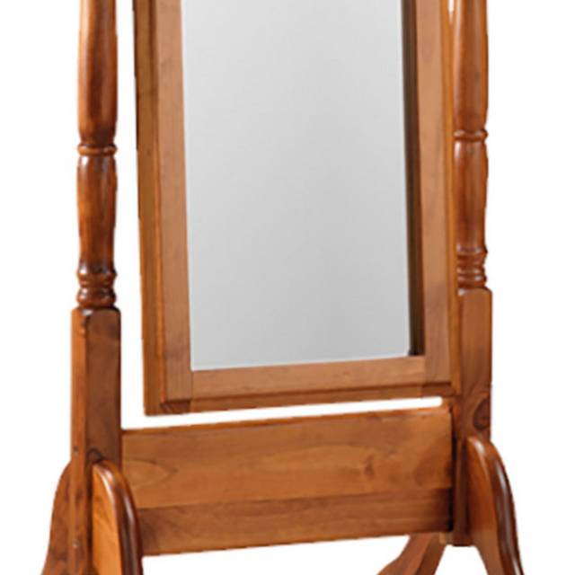 木制边框镜子