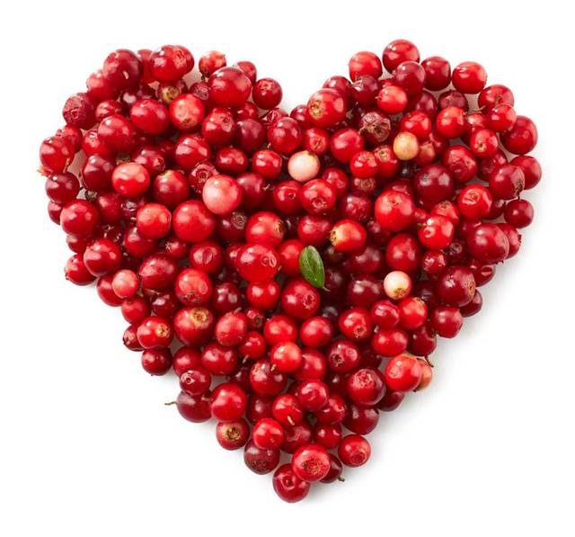 心型蔓越莓元素