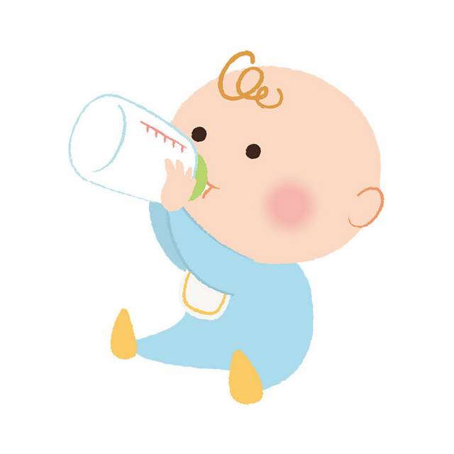 婴儿喝奶