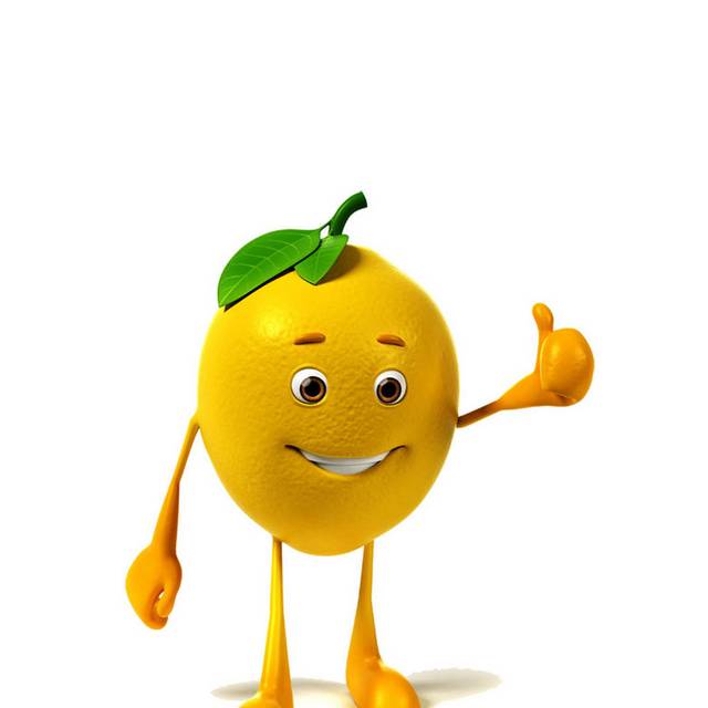 可爱卡通柠檬