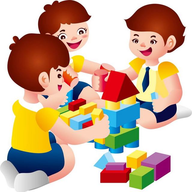 儿童搭积木玩具