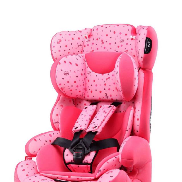 可爱粉红色儿童座椅