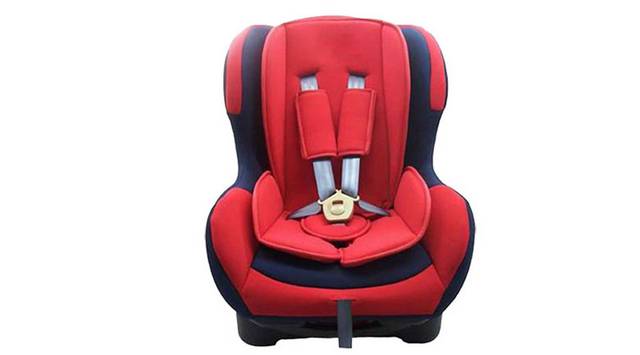 红色儿童座椅素材