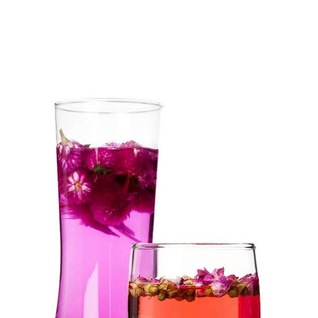 养生花茶元素