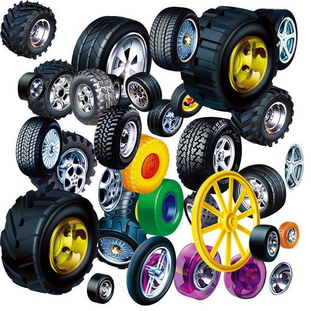 多种汽车轮胎合集